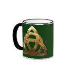 Gold Trinity Knot Mug