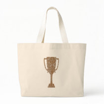 Gold TROPHY : Award Reward Celebration Canvas Bags