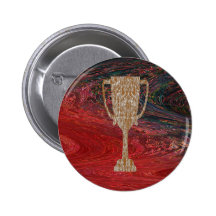 Gold TROPHY : Award Reward Celebration Pin