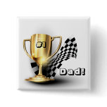 Gold Trophy NUmber One Dad Father's Day