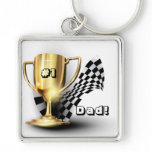 Gold Trophy NUmber One Dad Father's Day