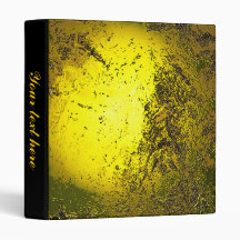Gold Vinyl Binders