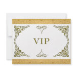 Gold VIP invitation