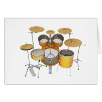 Gold / Yellow Drum Kit: