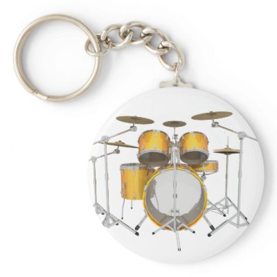 Gold / Yellow Drum Kit: by spiritswitchboard