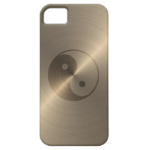 Gold Yin Yang iPhone 5 Case