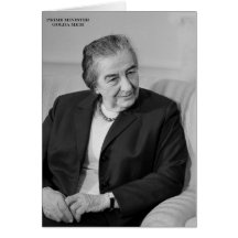 Golda Meir, Israeli Prime Minister Cards