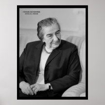 Golda Meir, Israeli Prime Minister Print