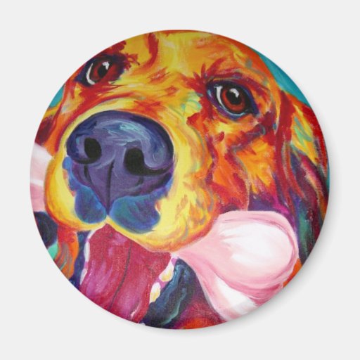 Golden #1 magnet
