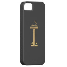 Golden "3-D" Lectern iPhone 5 Cases