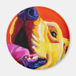 Golden #6 fridge magnet