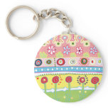 Golden Afternoon Keychain