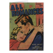 Golden Age Comic Art - All Romances Greeting Cards