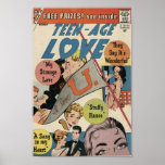 Golden Age Comic Art - Teenage Love Poster