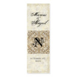 Golden Age of Elegance, Monogrammed Favour Gift Ta business cards