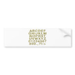 Golden Alphabet