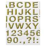 Golden Alphabet flyers