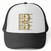Golden Alto Clef Hats