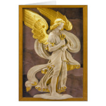 Golden Angel Greeting Card
