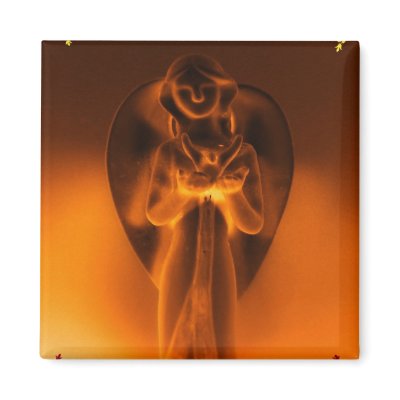 Golden Angel Magnet by Angels_Love_Gifts