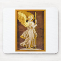 Golden Angel Mouse Pads