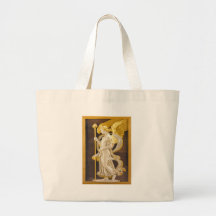 Golden Angel Tote Bags