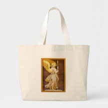 Golden Angel Tote Bags
