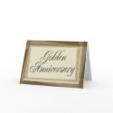 Golden Anniversary Invitation Cards