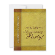 Golden Anniversary or Event Invitations