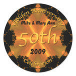 Golden Anniversary Sticker
