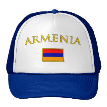 Golden Armenia Mesh Hat