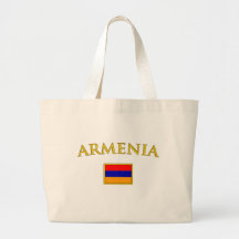 Golden Armenia Tote Bags