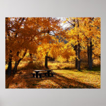 Golden Autumn Print