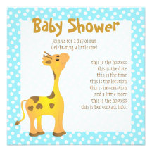 Golden Baby Giraffe Announcements
