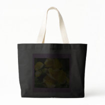 "Golden Begonias Blooms" Tote Canvas Bags