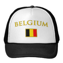Golden Belgium Mesh Hats