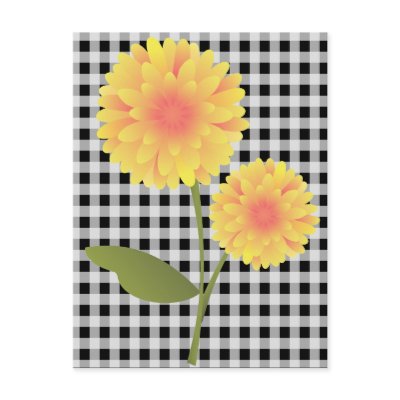 Golden Bloom Postcards by candystore