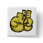 golden boxing gloves graphic pins