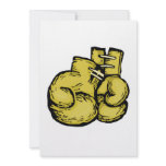 golden boxing gloves graphic announcements