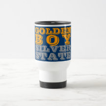Golden boy; Silver State mug