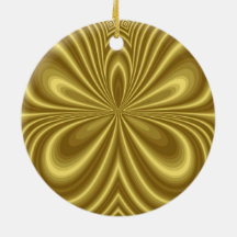 Golden Butterfly Ornament