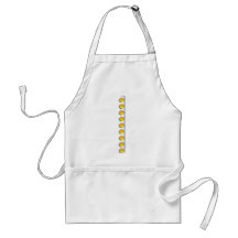 Golden Buttons Apron