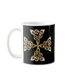 Golden Celtic Cross Mug