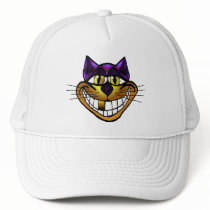 Golden Cheshire Cat Cap Trucker Hats