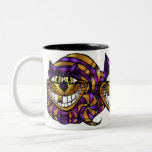 Golden Cheshire Cat Mug