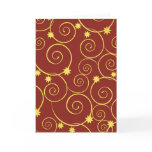 Golden Christmas Card