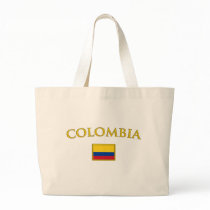 Golden Colombia Tote Bag