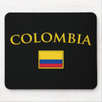 Golden Colombia Mouse Pads