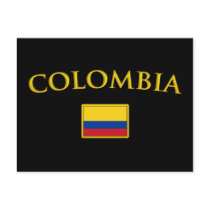 Golden Colombia Postcard