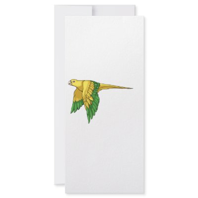Golden Conure Products Personalized Rack Card by Feathered_and_Free